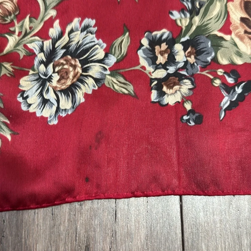 Laura Ashley chic crimson